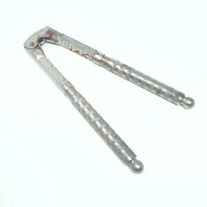 Vintage Nut Seafood Cracker Silver Tone Pat. Oct 30 1800